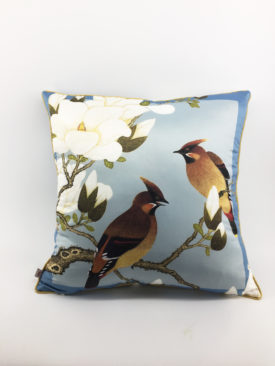 Bird Cushion, Chinoiserie pillow 3
