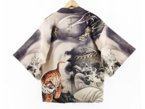 Kimono, Haori, Tiger and Dragon Kimono